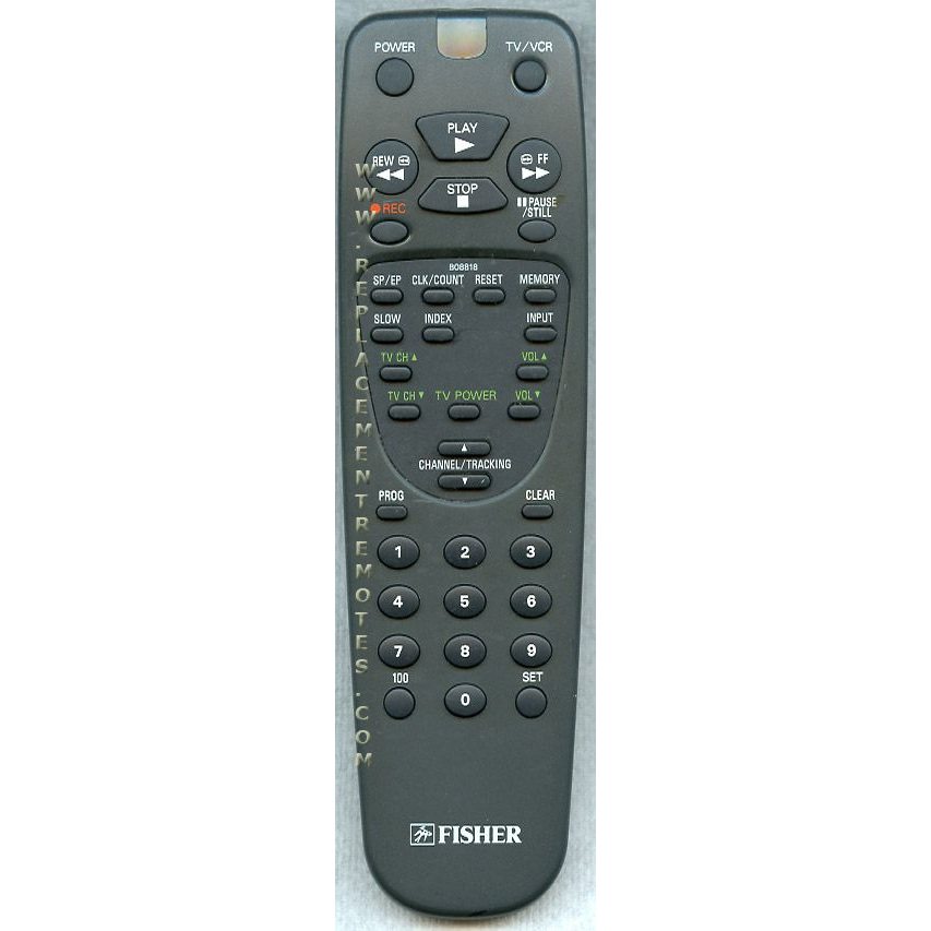 Fisher B08818 Receiver Remote Control