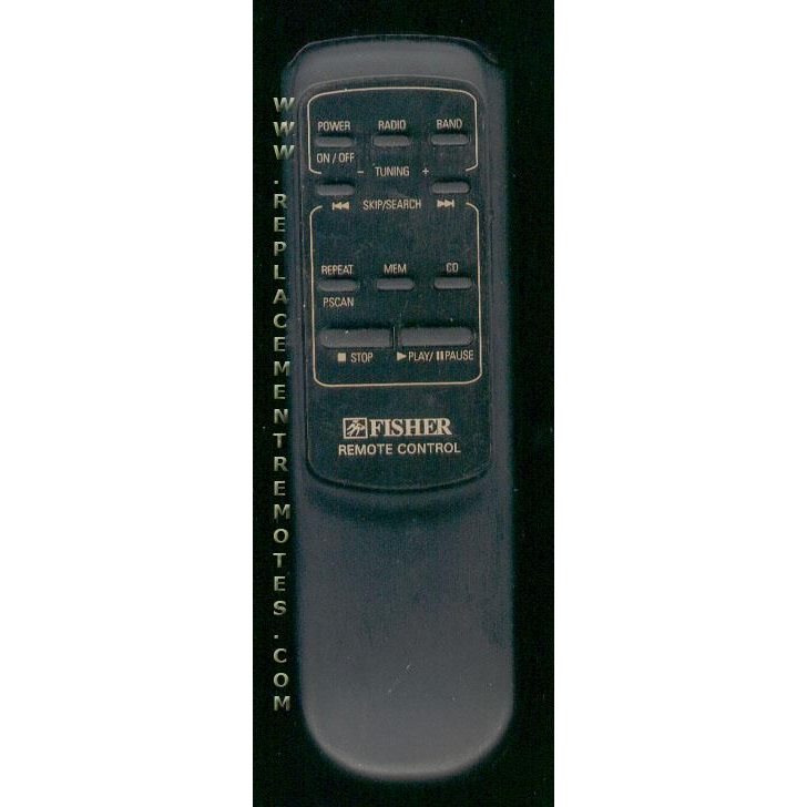 Fisher F1100 Audio Remote Control