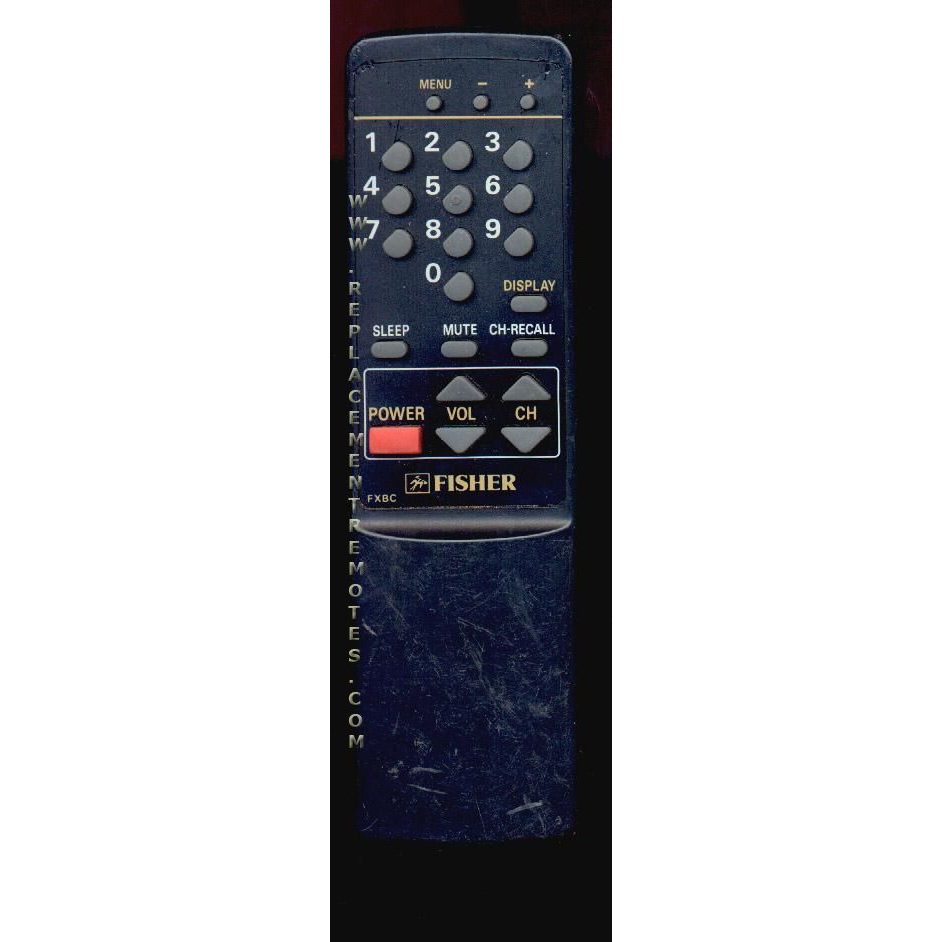 Fisher FXBC TV Remote Control