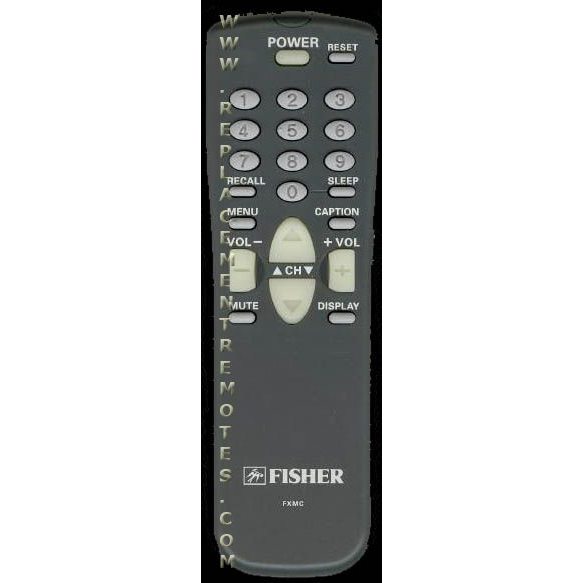 Fisher FXMC TV Remote Control