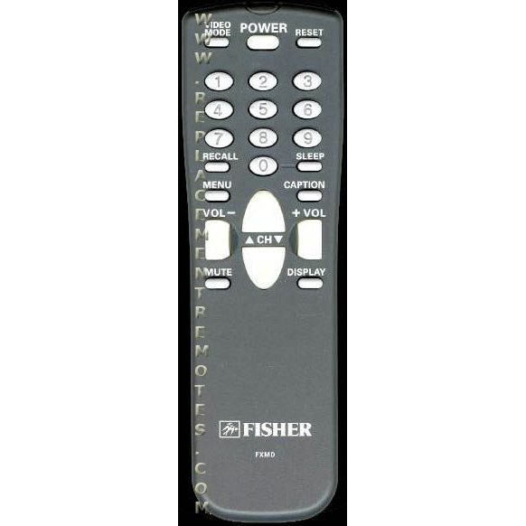 Fisher FXMD TV Remote Control