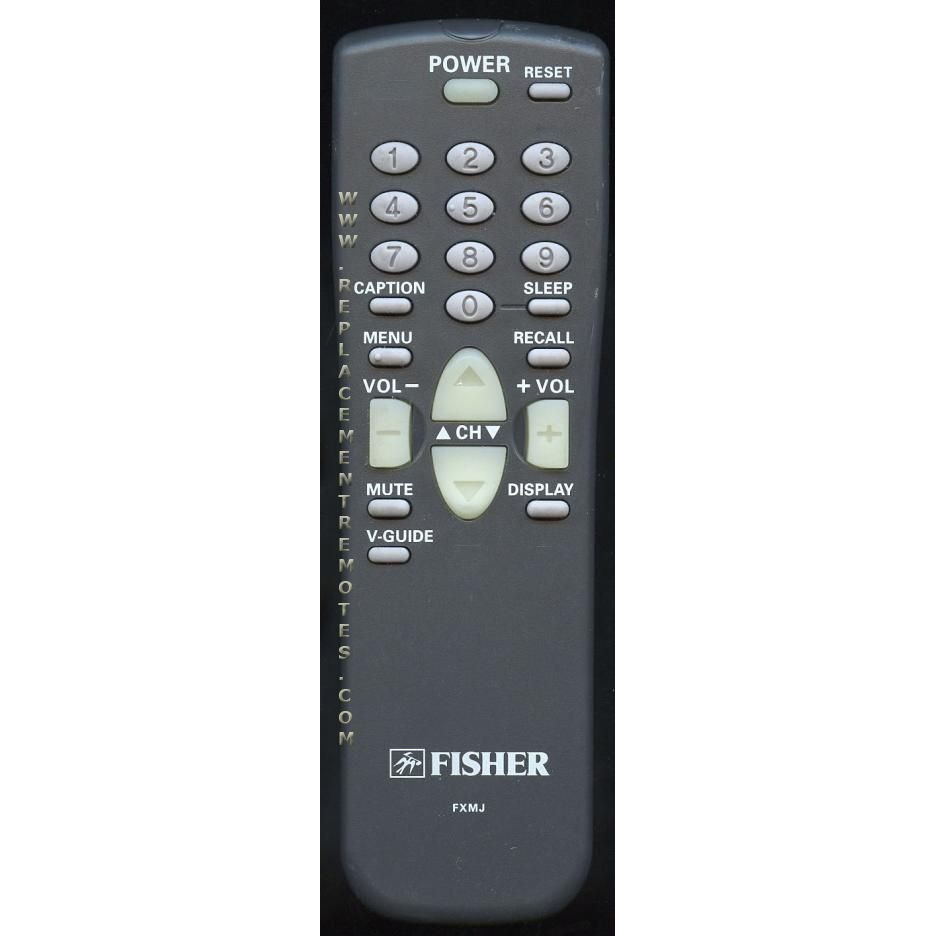 Fisher FXMJ TV Remote Control