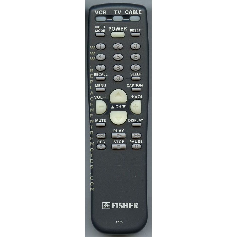 Fisher FXPC TV Remote Control