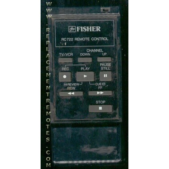 Fisher RC22 VCR Remote Control