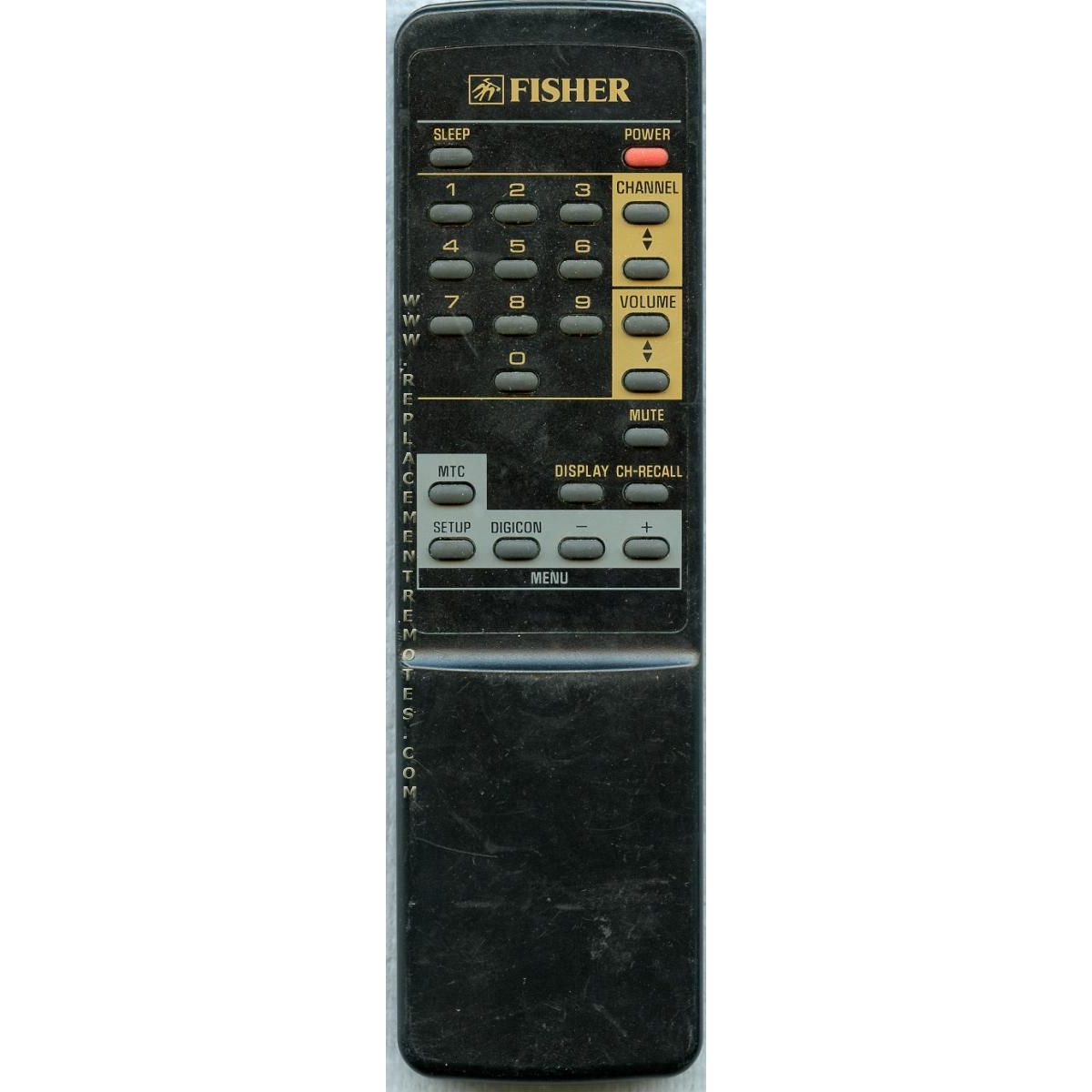 Fisher RCNN208 TV Remote Control