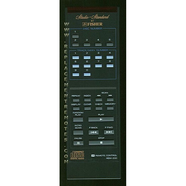 Fisher REM200 Audio Remote Control