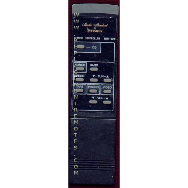 Fisher REM929 Audio Remote Control