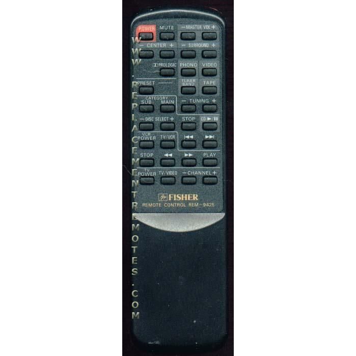 Fisher REM9425 Audio Remote Control