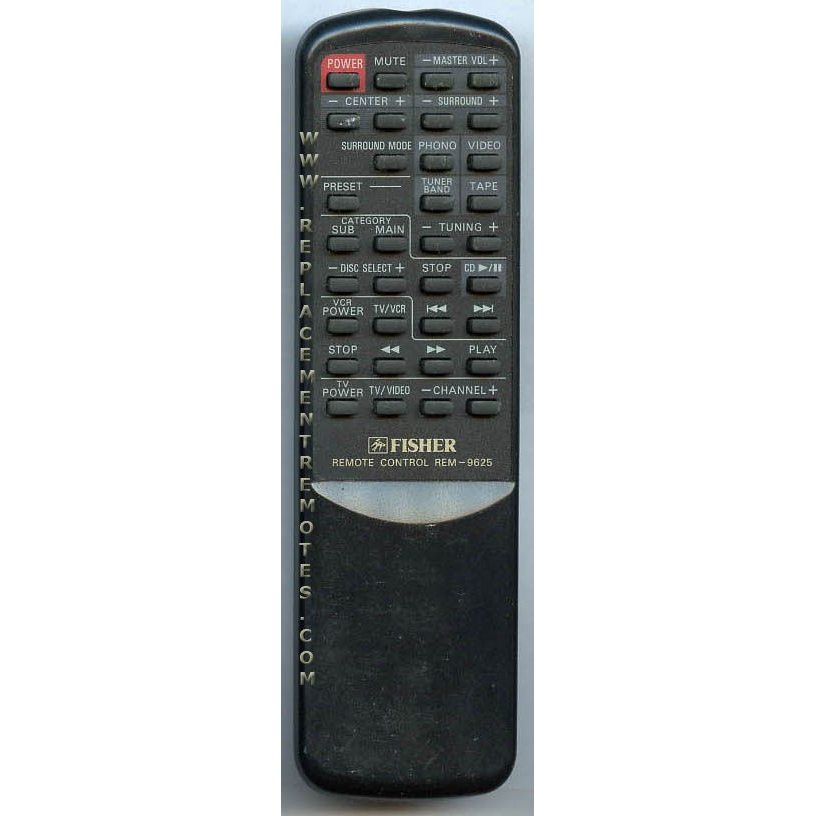 Fisher REM9625 Audio Remote Control