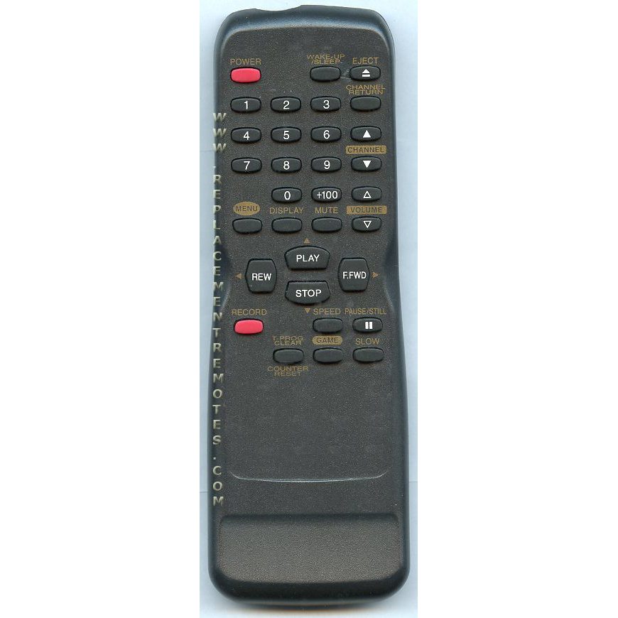 Funai N0107UD TV/VCR Remote Control