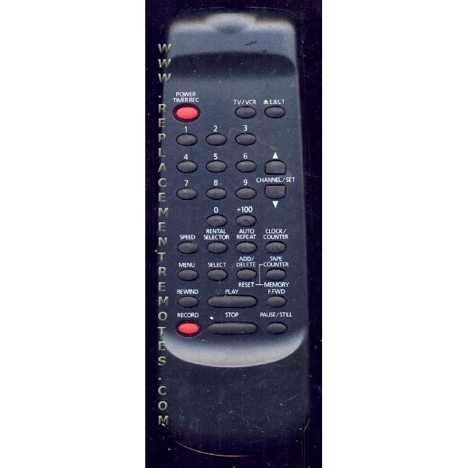 Funai N9076D VCR Remote Control