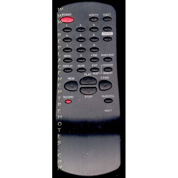 Funai N9374UD VCR Remote Control