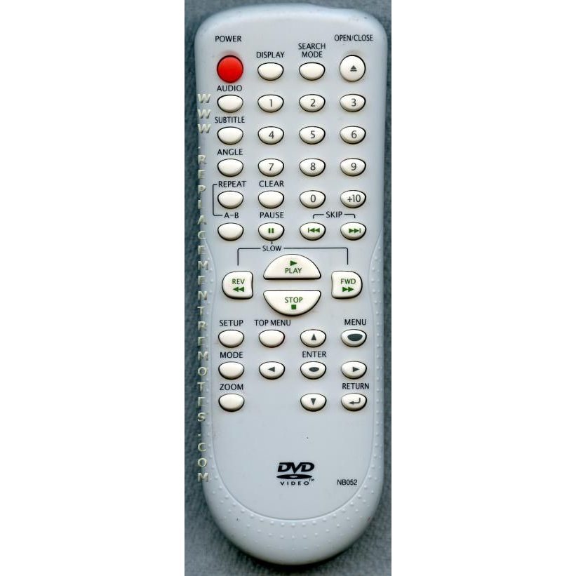 Funai NB007UD DVD Remote Control