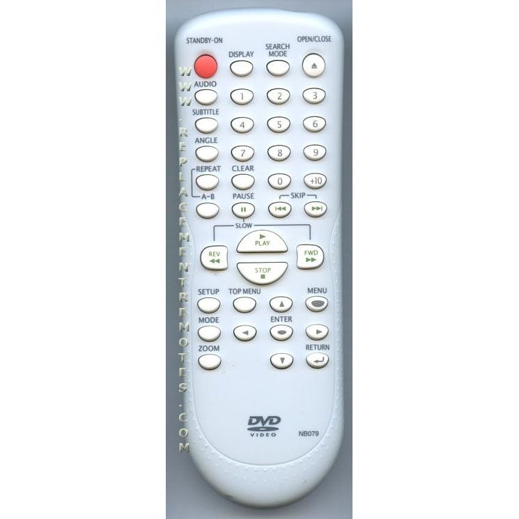 Funai NB079UD DVD Remote Control