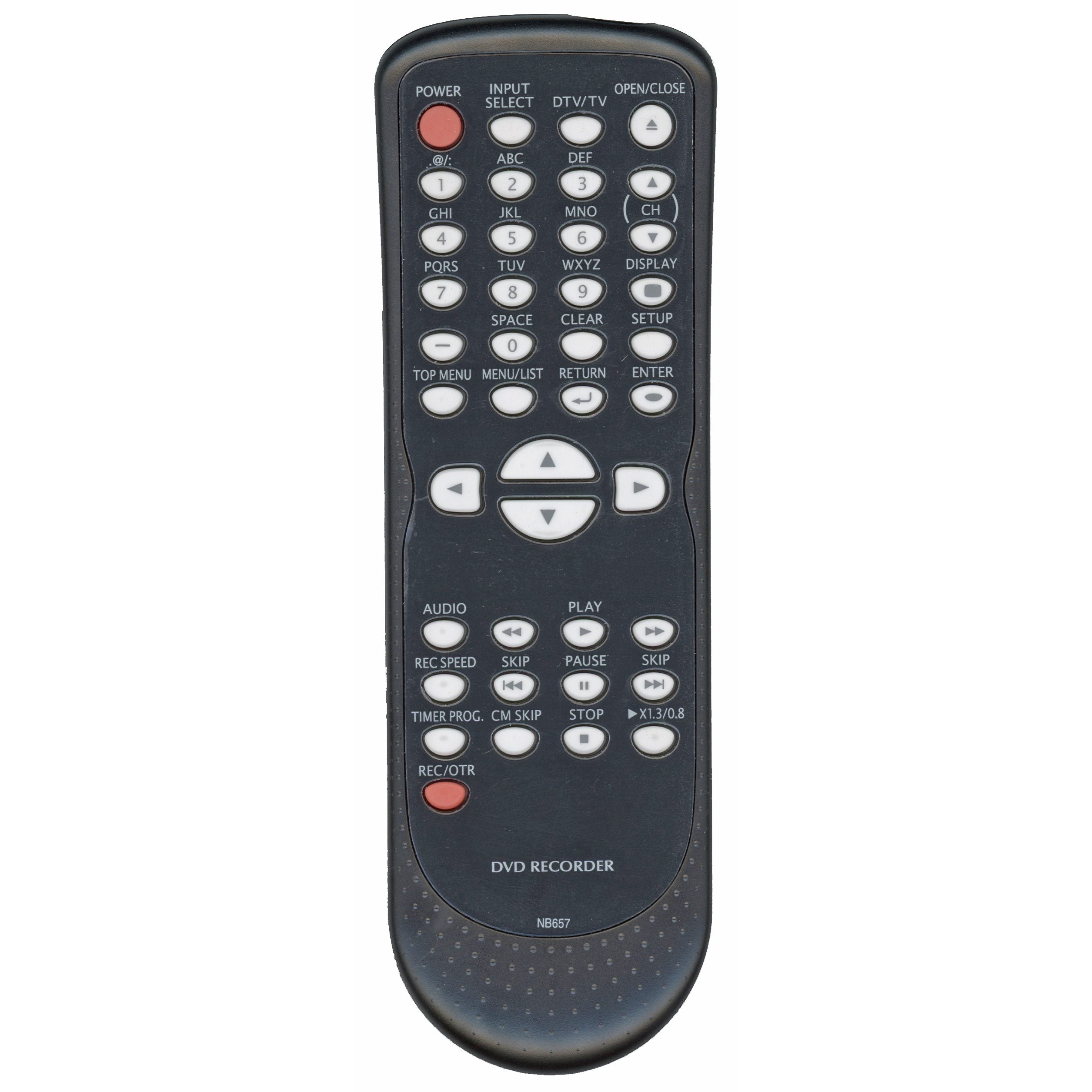 Funai NB657UD DVDR Remote Control