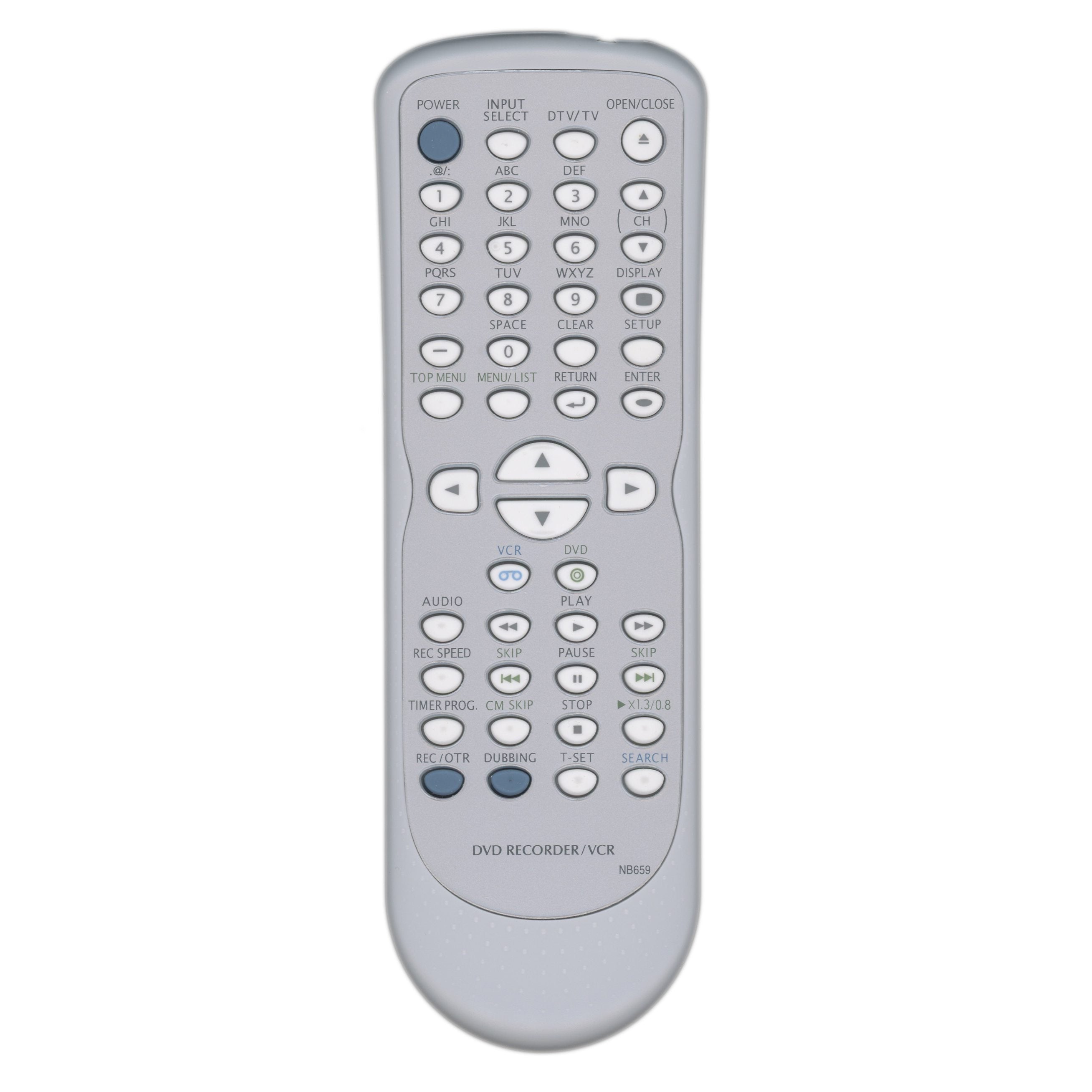 Funai NB659 Trutech DVD/VCR Remote Control