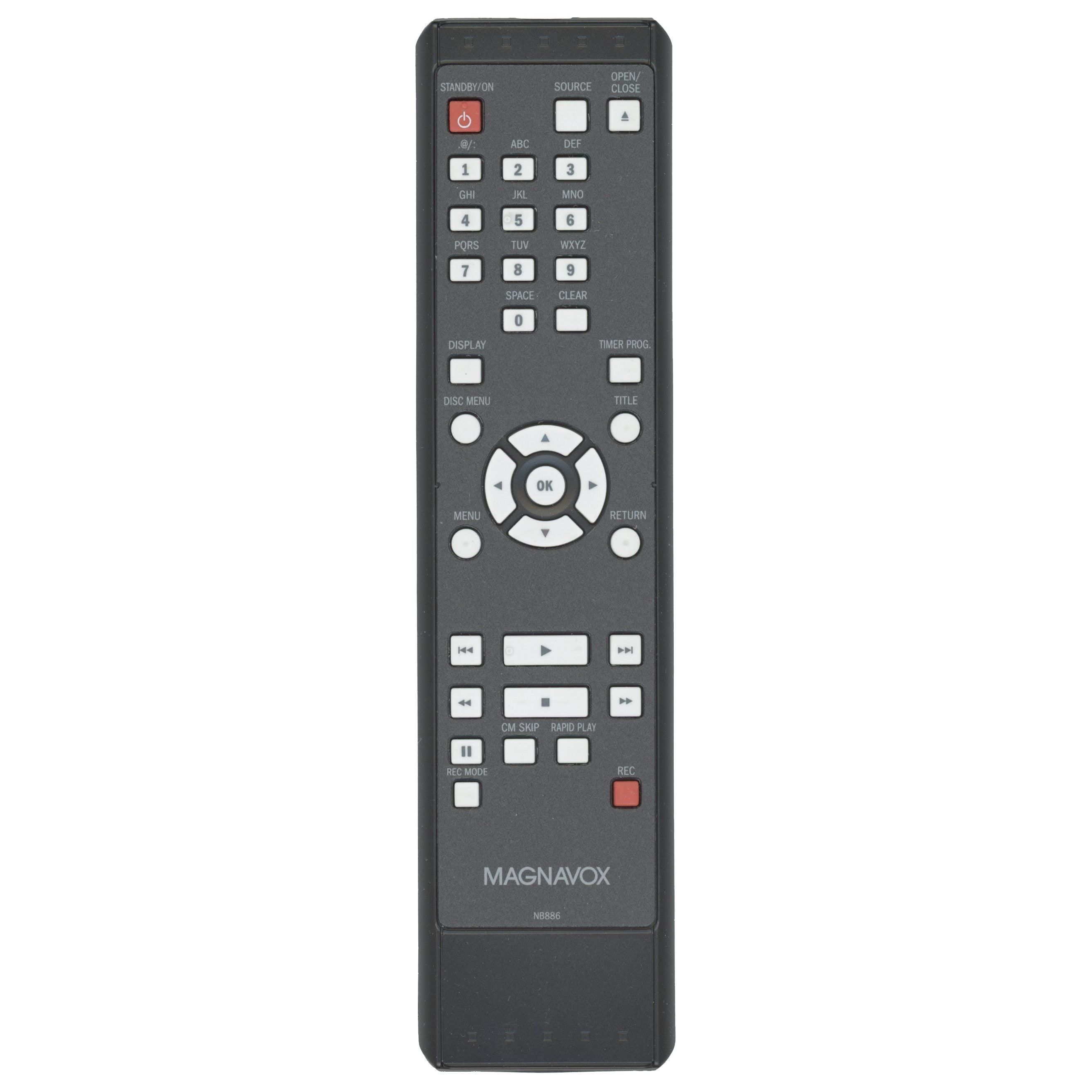 Funai NB886UD DVDR Remote Control