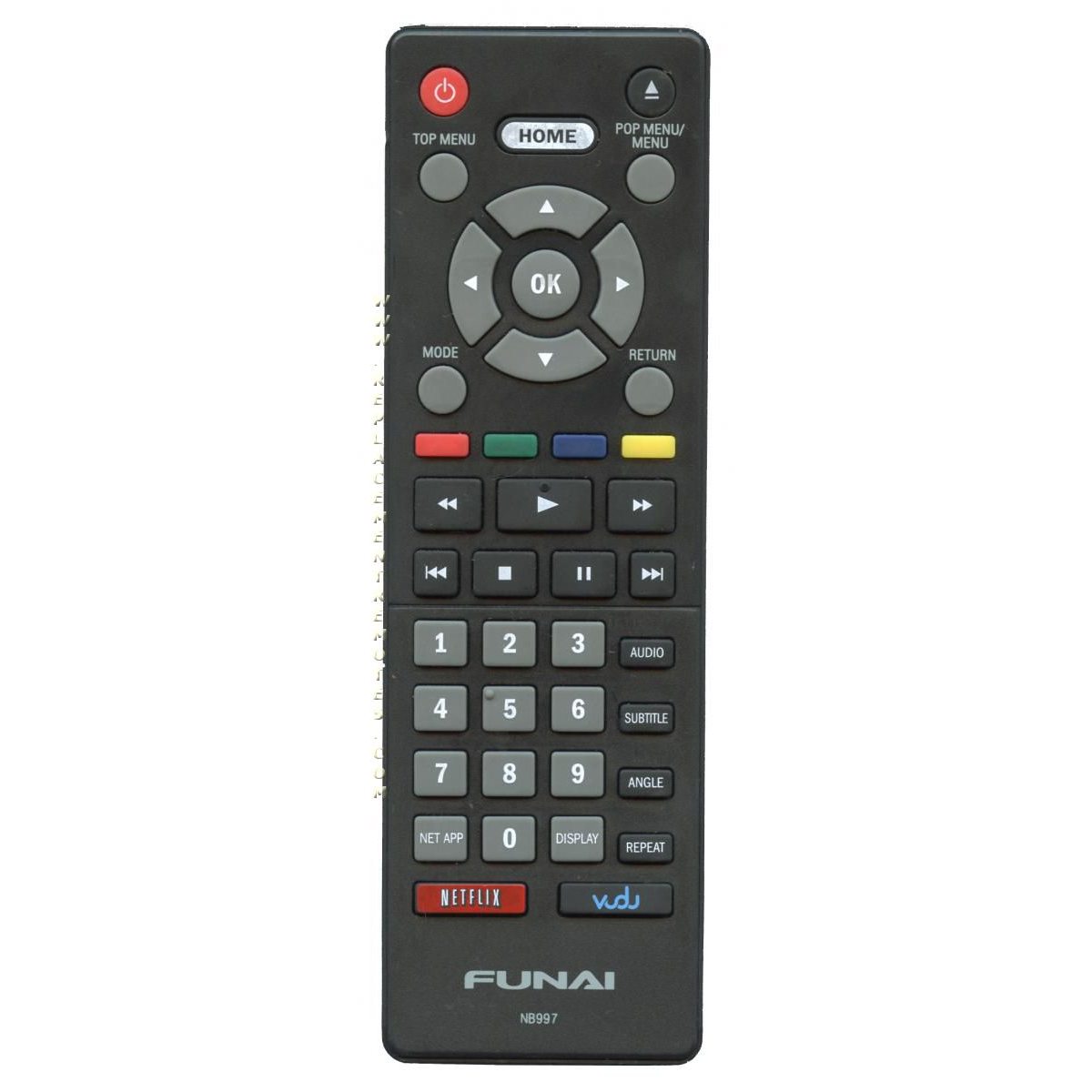 Funai NB997 DVD Remote Control