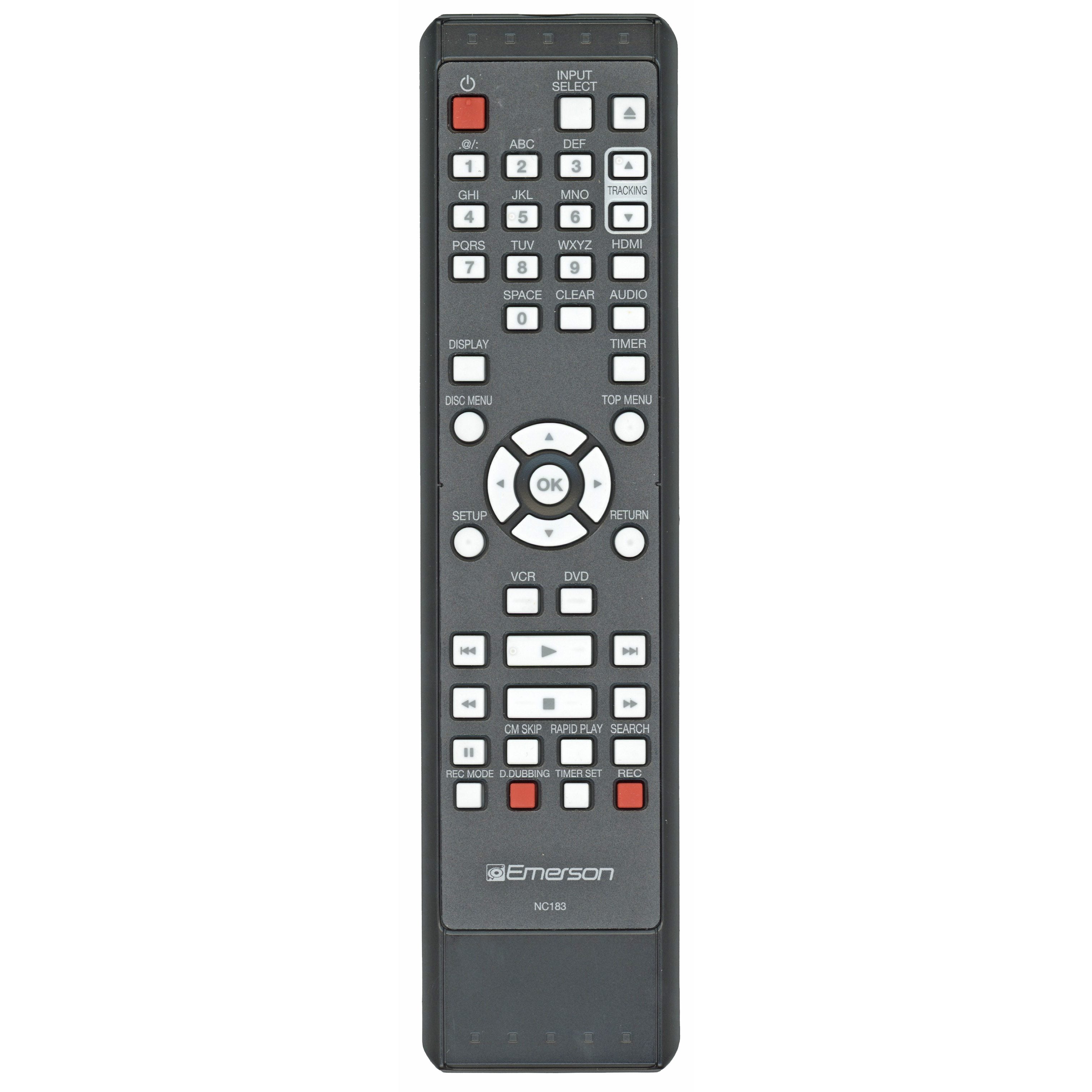 Funai NC183UH DVDR Remote Control