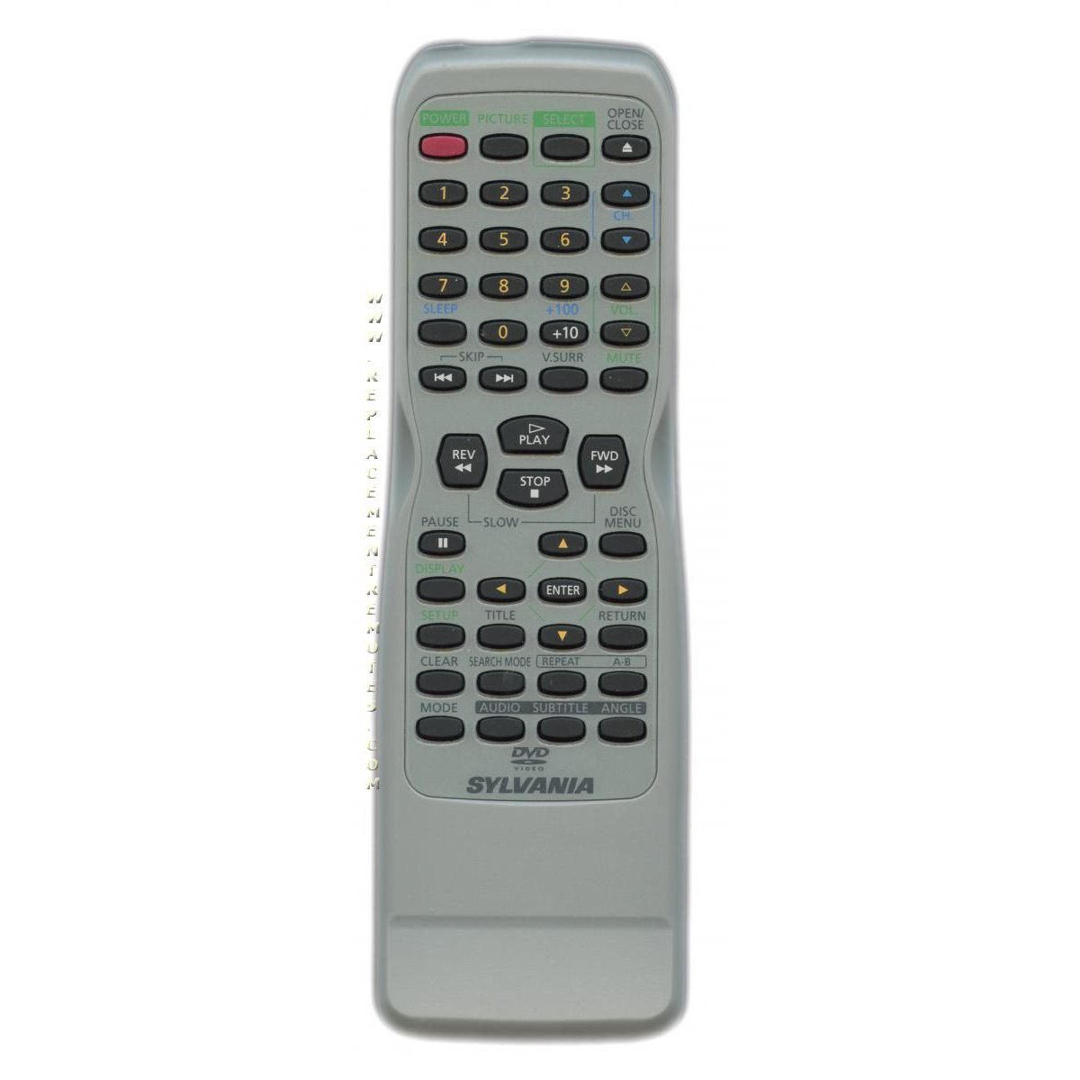 Funai NE210UD DVD Remote Control