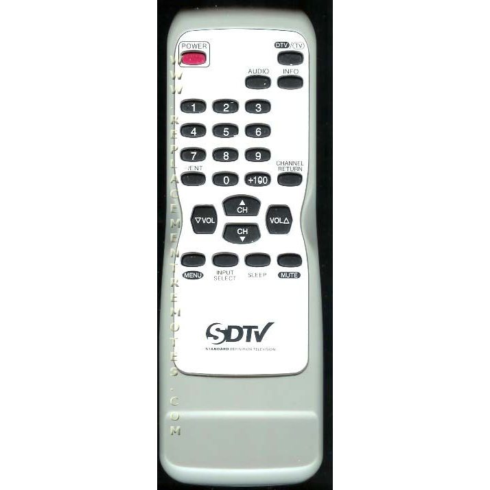 Funai NE601UD TV Remote Control