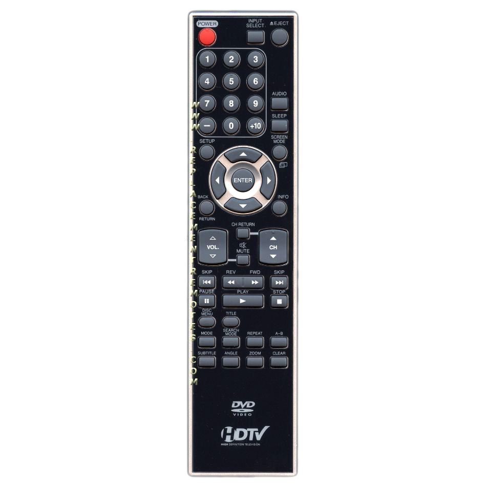 Funai NF013UD TV/DVD Remote Control