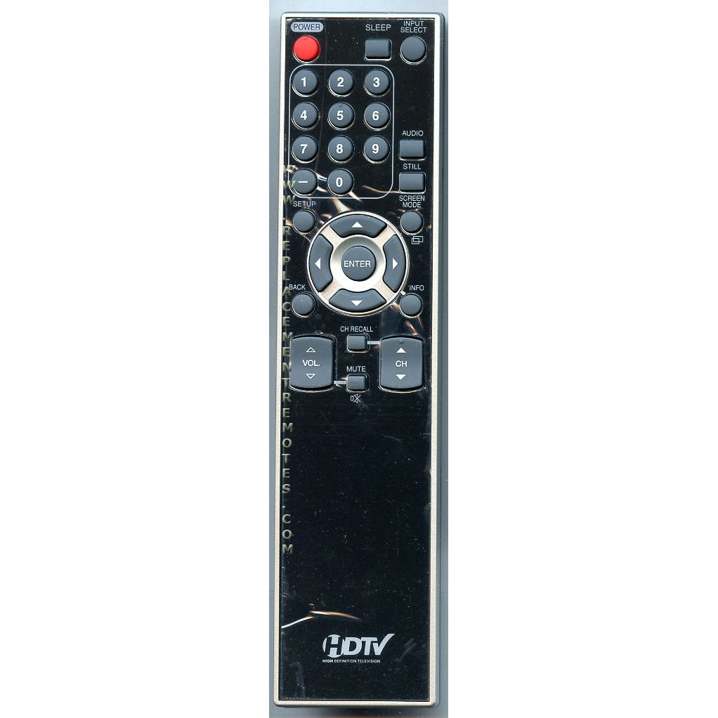 Funai NF020UD Emerson Sylvania TV Remote Control