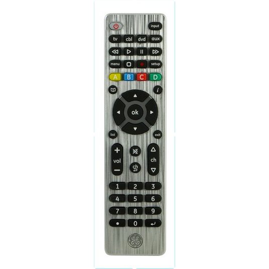 GE General Electric 10352 4-Device Universal Remote Control