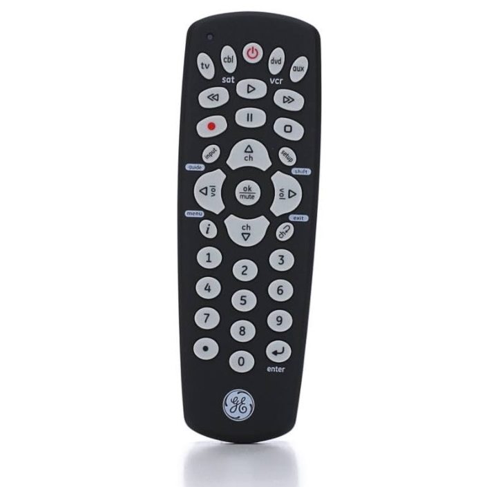 GE General Electric 25020 4-Device Universal Remote Control