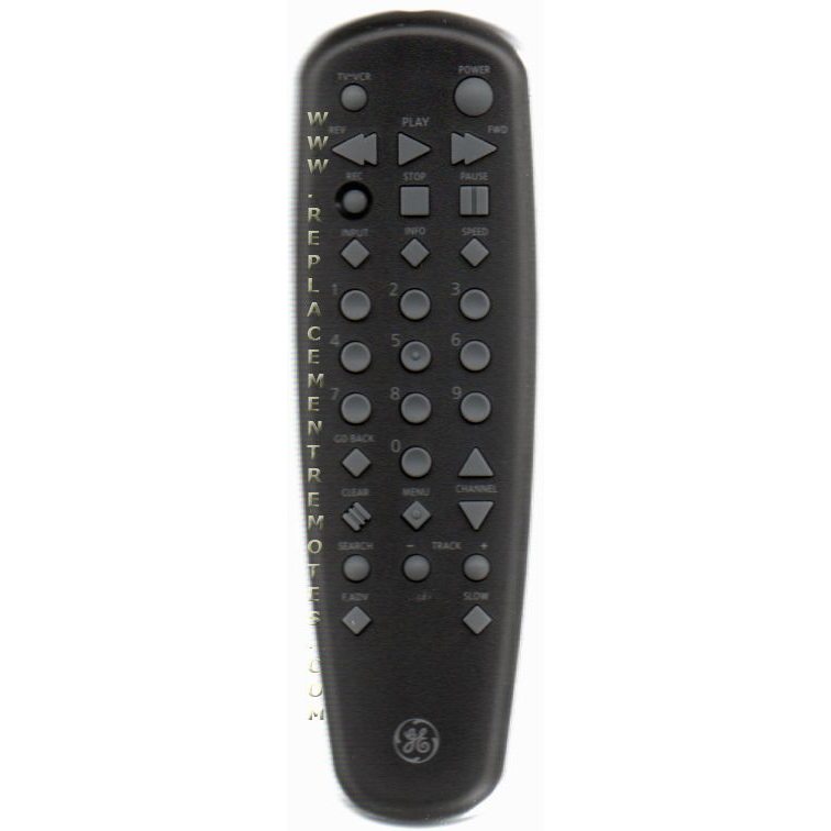 GE General Electric 97P1R2DA04 VCR Remote Control