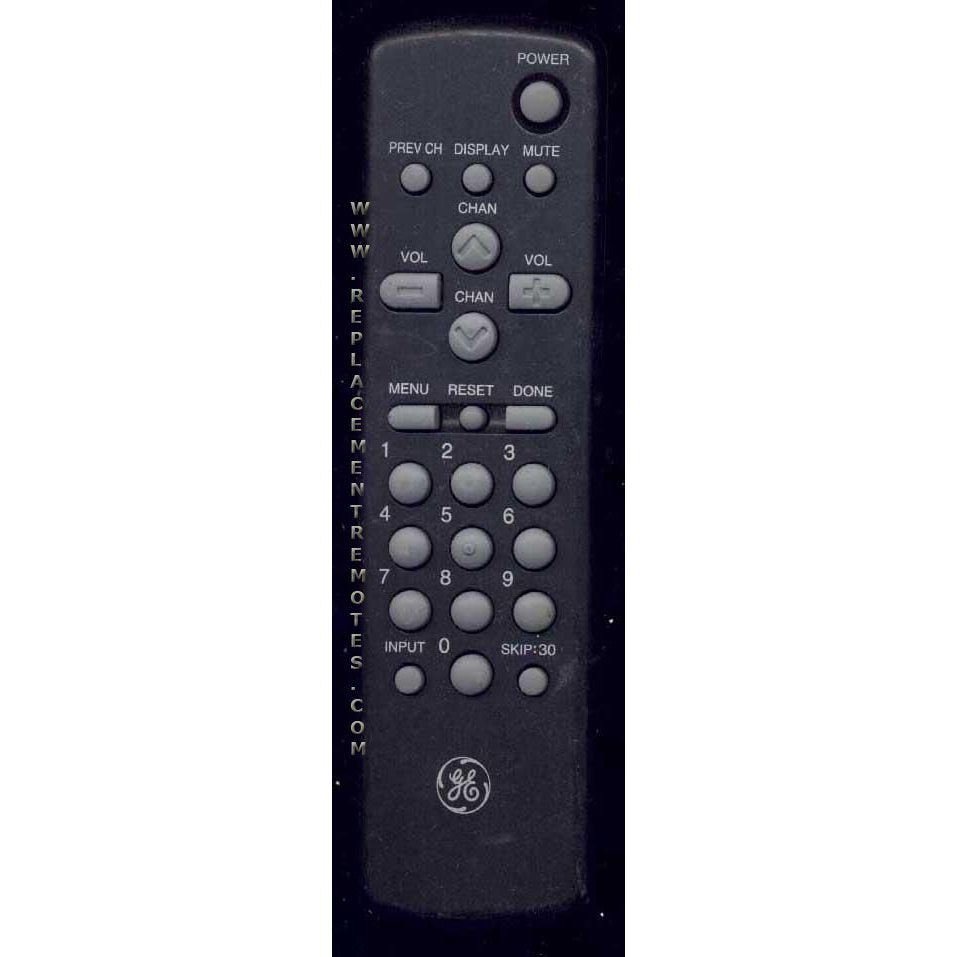 GE General Electric 9GP106 TV Remote Control