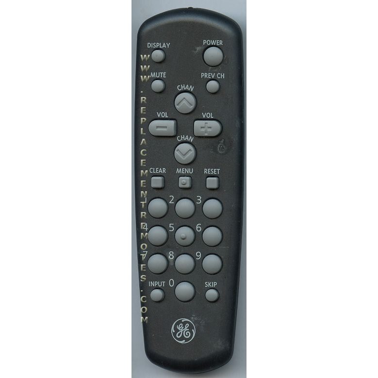 GE General Electric CRK20A1 CRK20A2 TV Remote Control