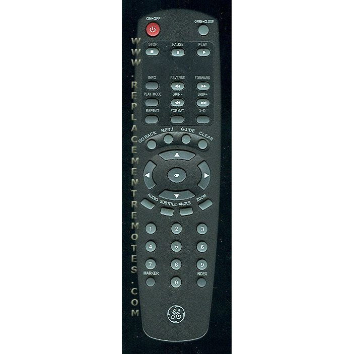 GE General Electric CRK219DA1 DVD Remote Control