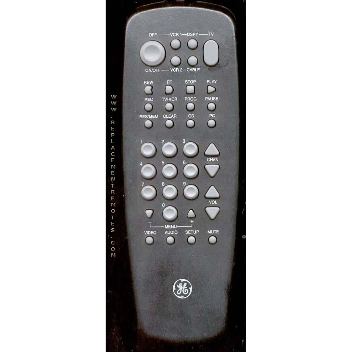 GE General Electric CRK59C TV Remote Control