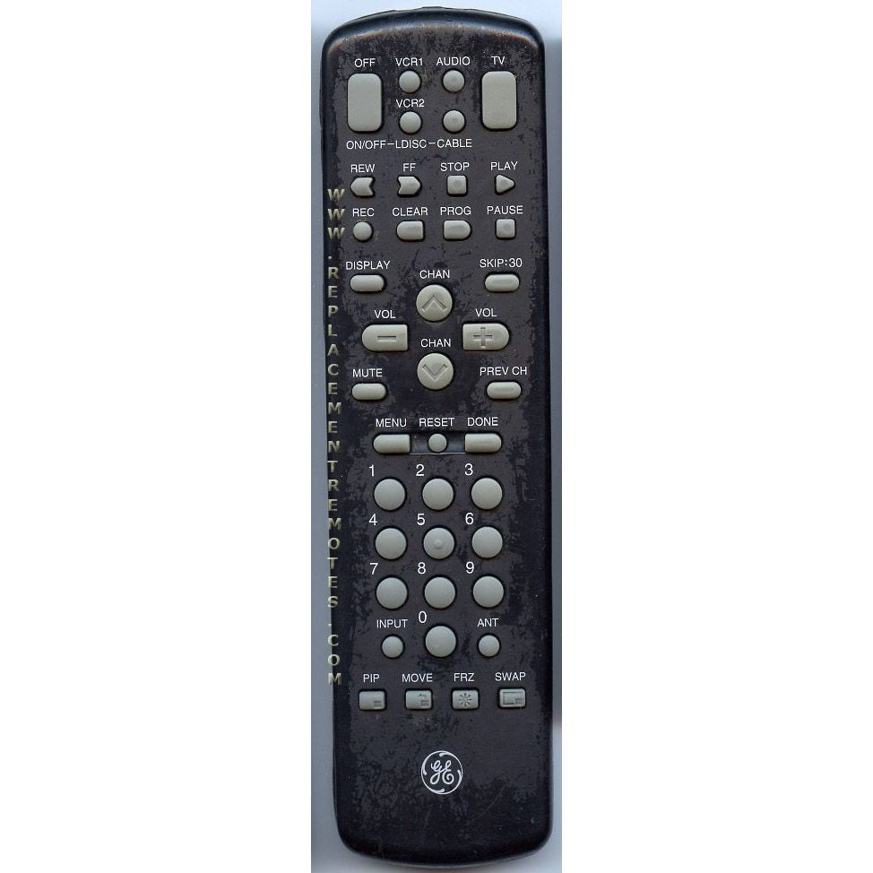 GE General Electric CRK72A2 TV Remote Control