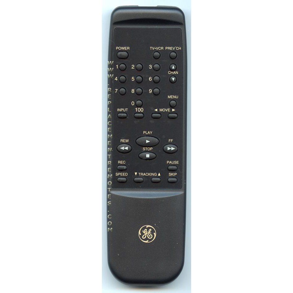 GE General Electric GE6313 VCR Remote Control