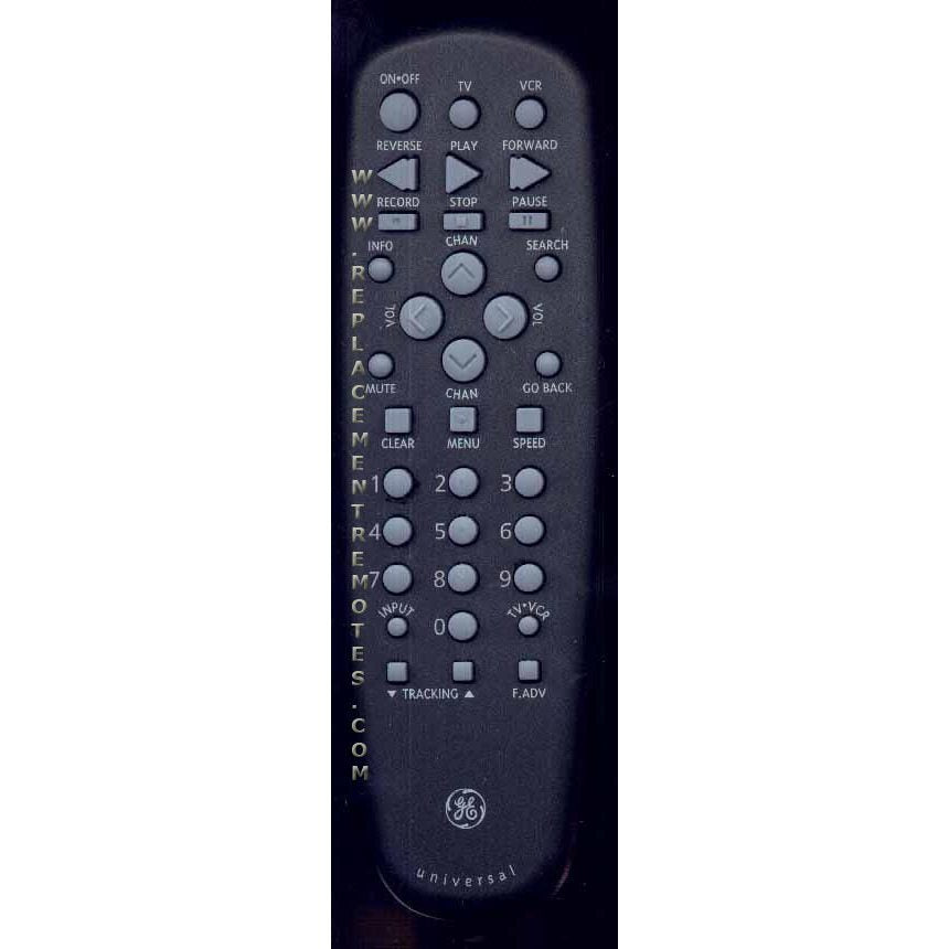 GE General Electric GE9271 VCR Remote Control