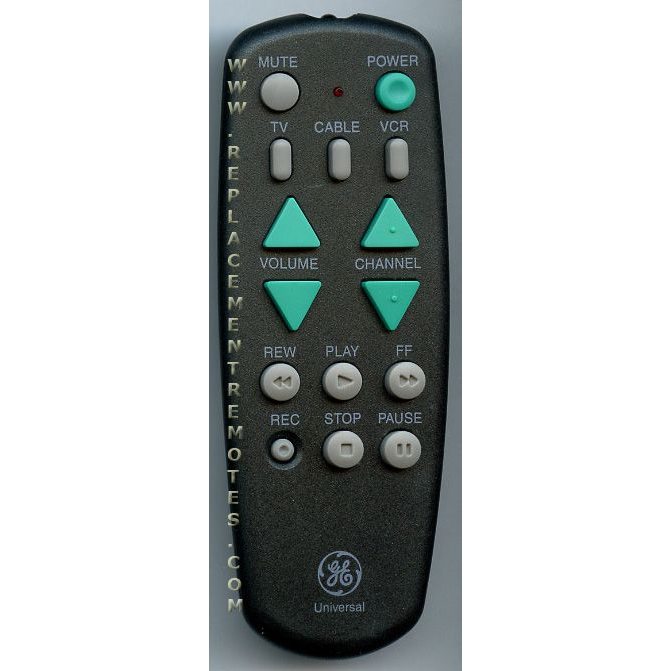 GE General Electric RC303C 3-Device Universal Remote Control