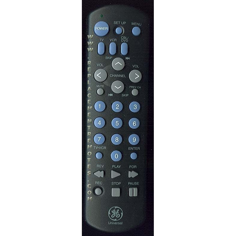 GE General Electric RC94904D 3-Device Universal Remote Control