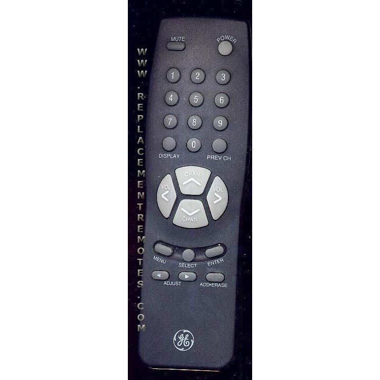 GE General Electric RCADW TV Remote Control