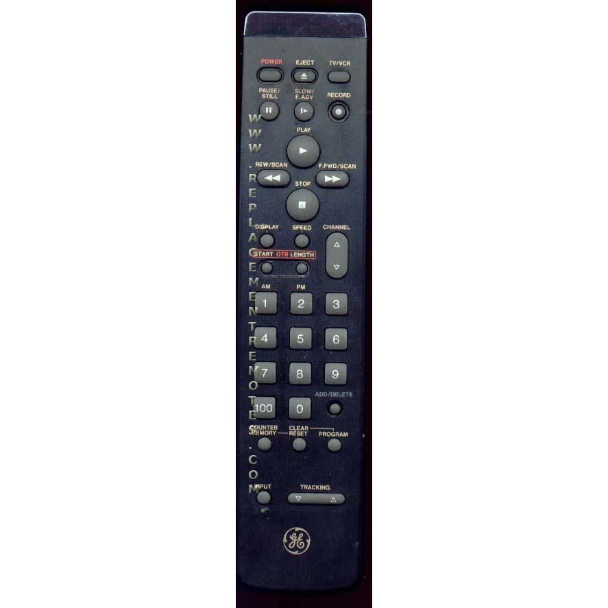 GE General Electric VG2020 VCR Remote Control