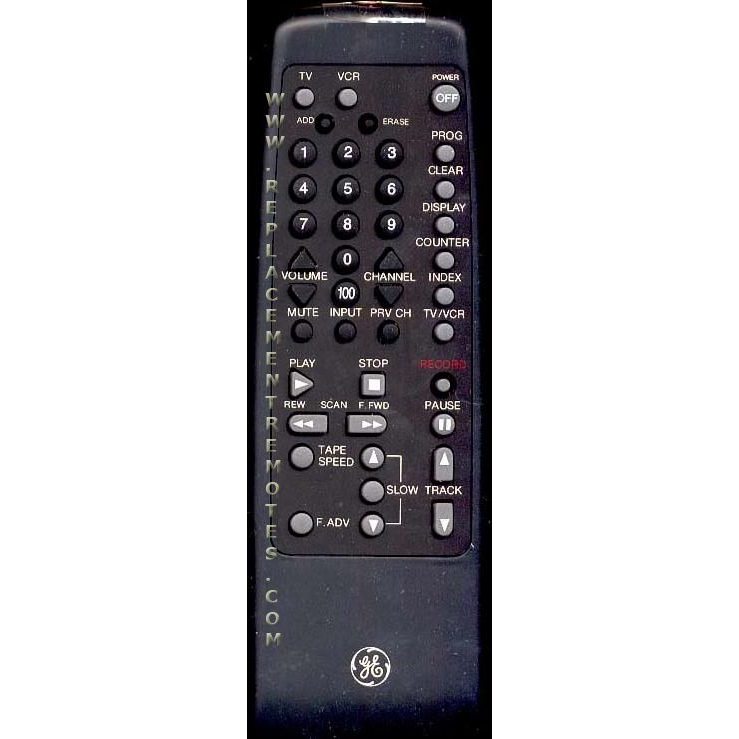 GE General Electric VG4216 VCR Remote Control