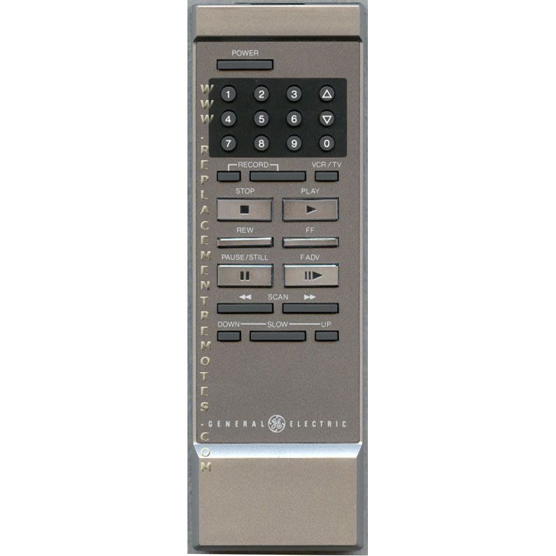 GE General Electric VSQS0284 VCR Remote Control