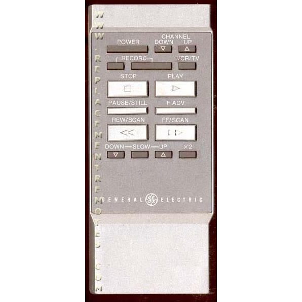 GE General Electric VSQS0349 VCR Remote Control