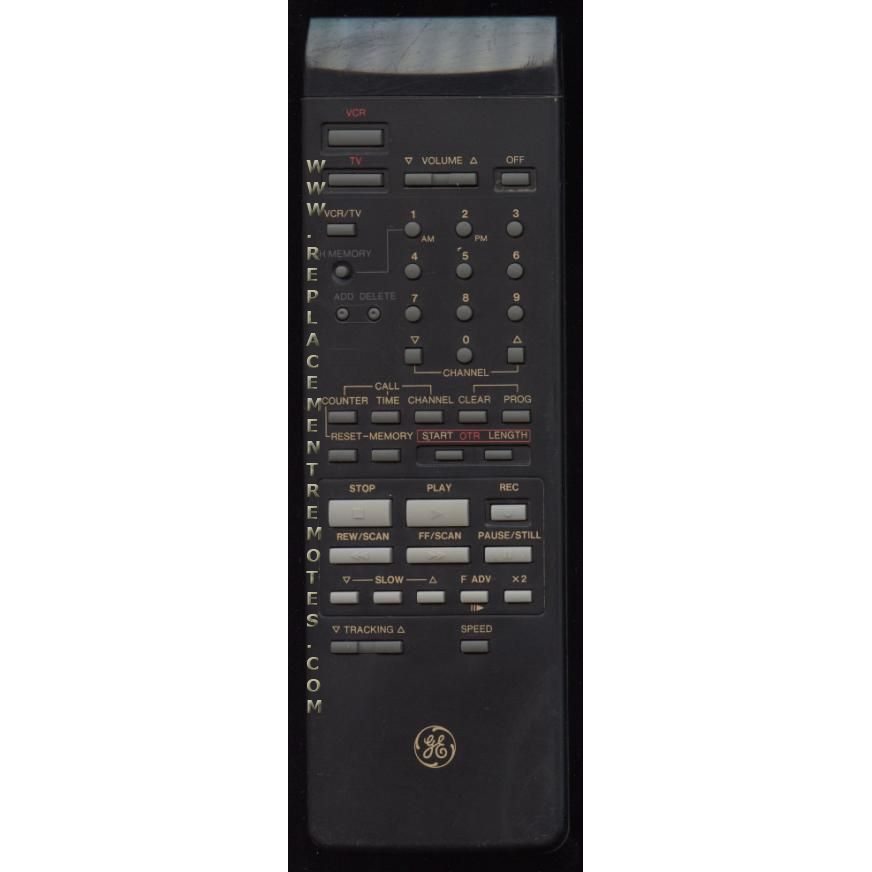 GE General Electric VSQS0672 VCR Remote Control