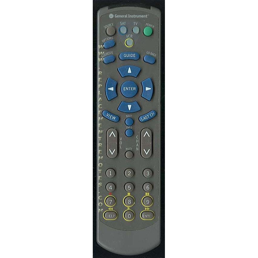 General Instrument IRC431 Cable Remote Control