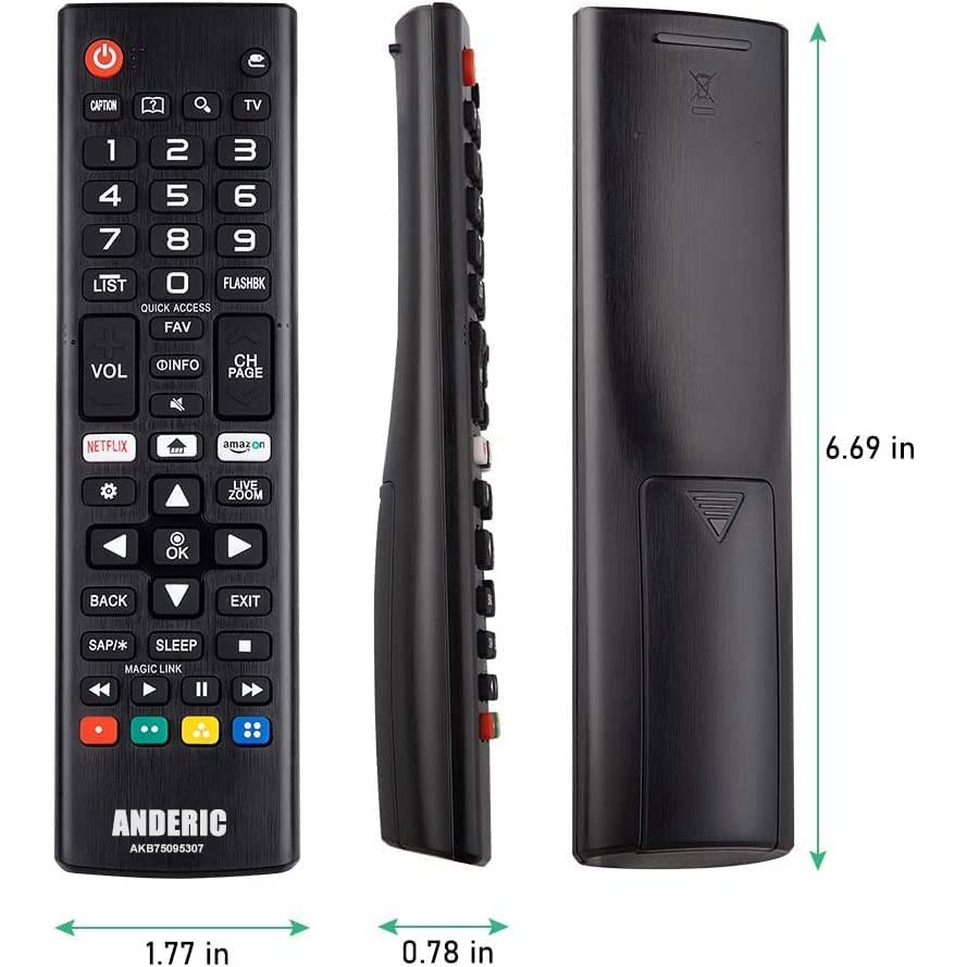 Generic AKB75095307 For LG TV Remote Control