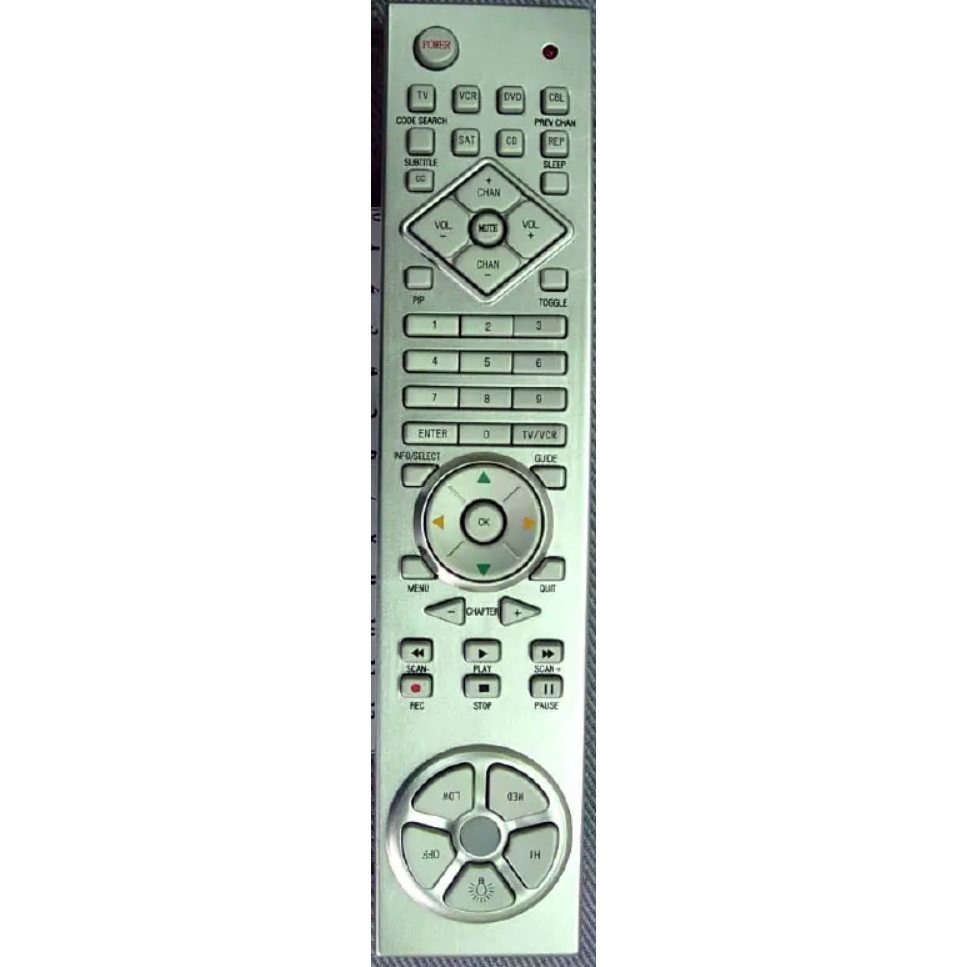 Generic KUJ9401 Universal 6 Device Ceiling Fan Remote Control