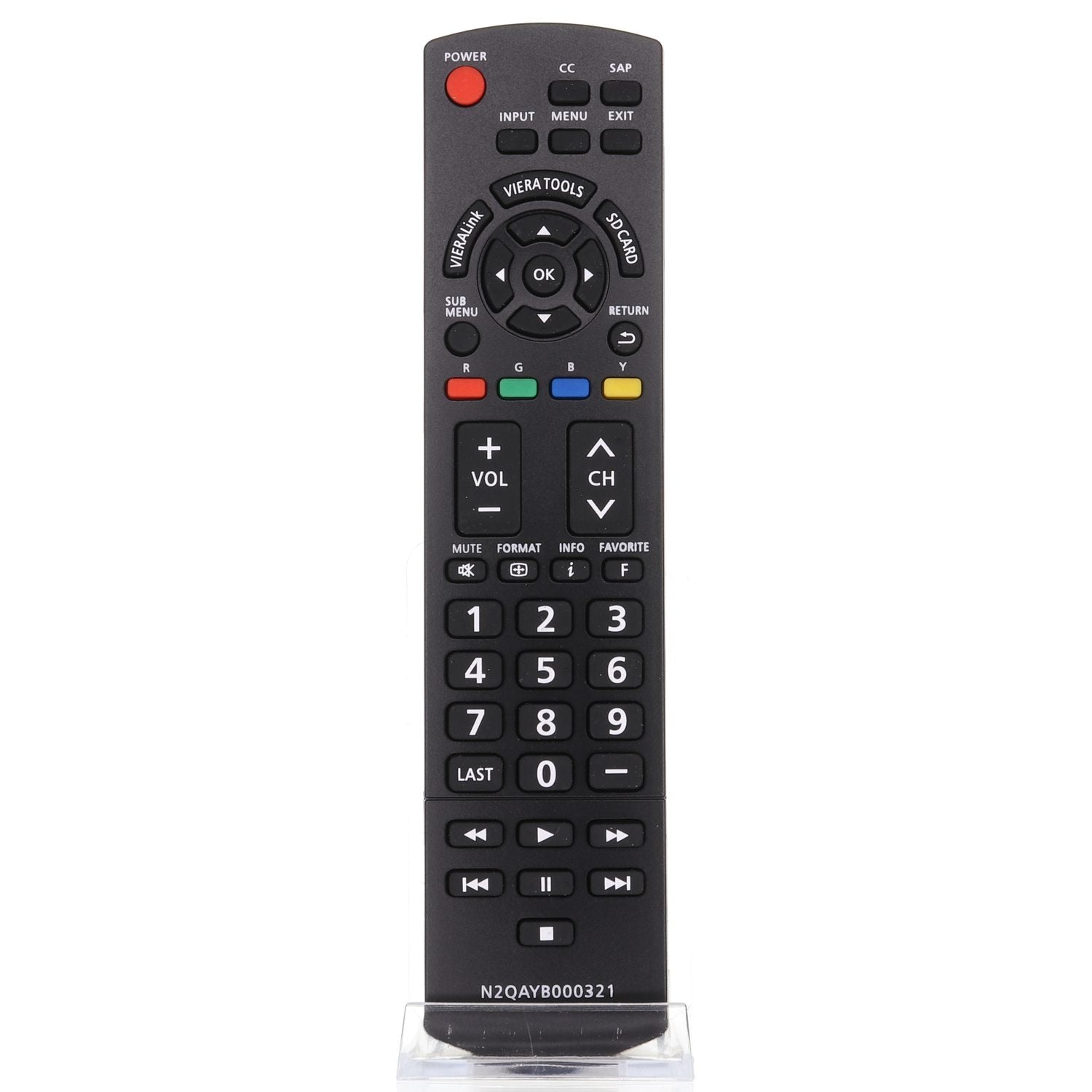 Generic N2QAYB000321 for Panasonic TV Remote Control