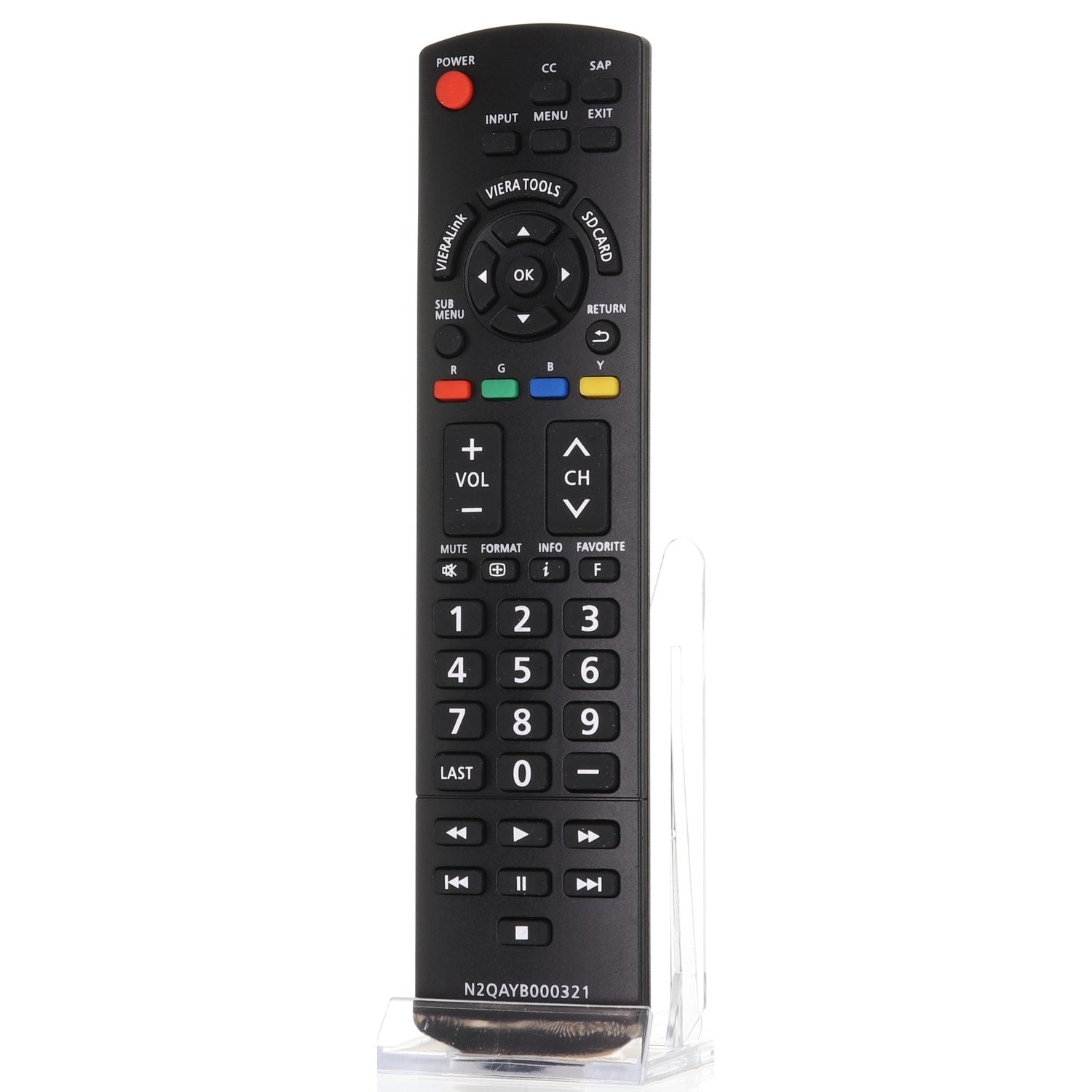 Generic N2QAYB000321 for Panasonic TV Remote Control